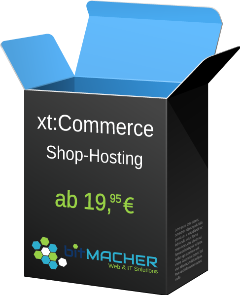 xt:Commerce Hosting-Paket